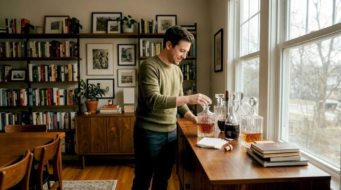 Discover the finest types of decanters for home bars - The Gilded Cup