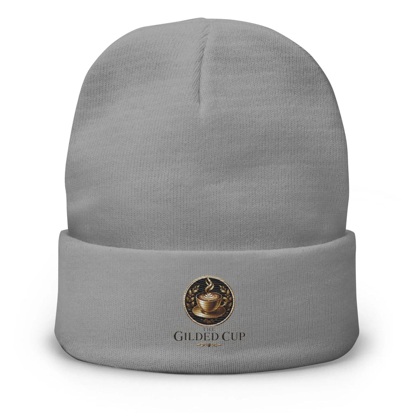 Embroidered Beanie - The Gilded CupEMBROIDERY