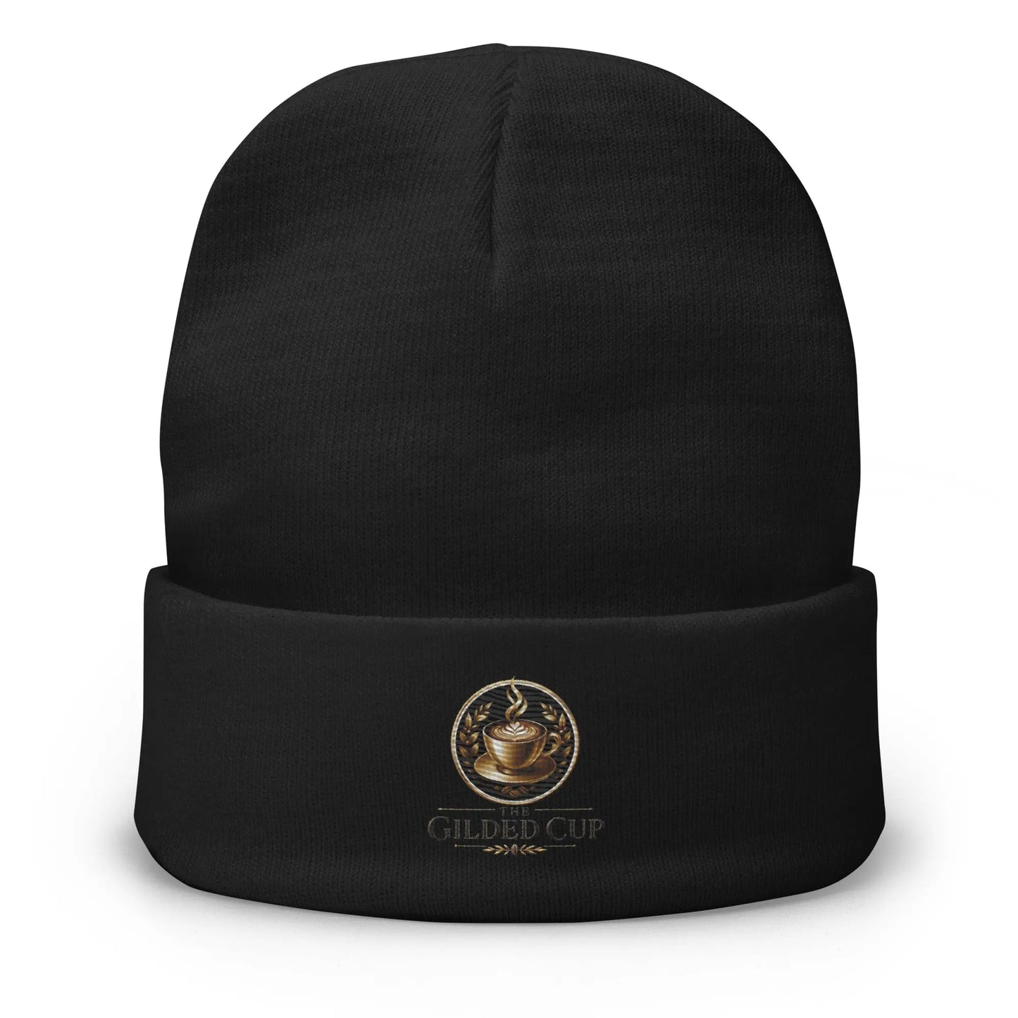 Embroidered Beanie - The Gilded CupEMBROIDERY