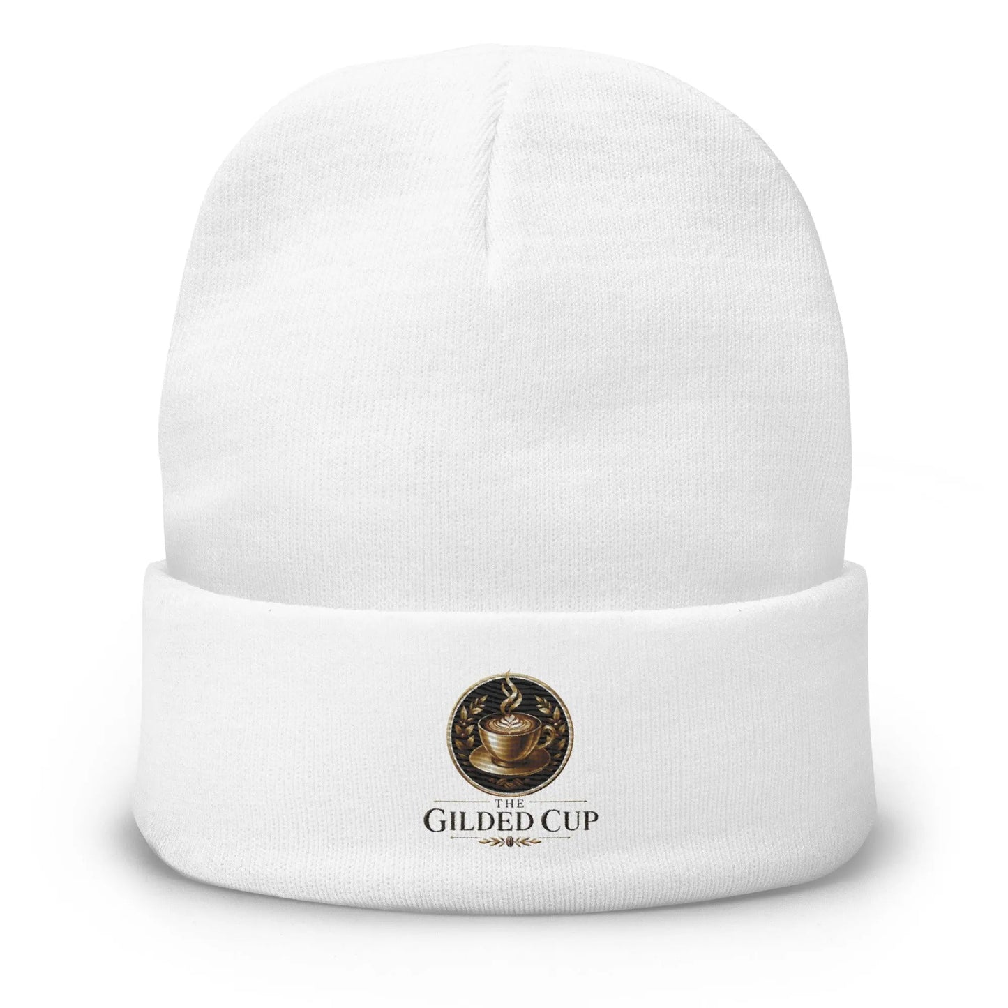Embroidered Beanie - The Gilded CupEMBROIDERY
