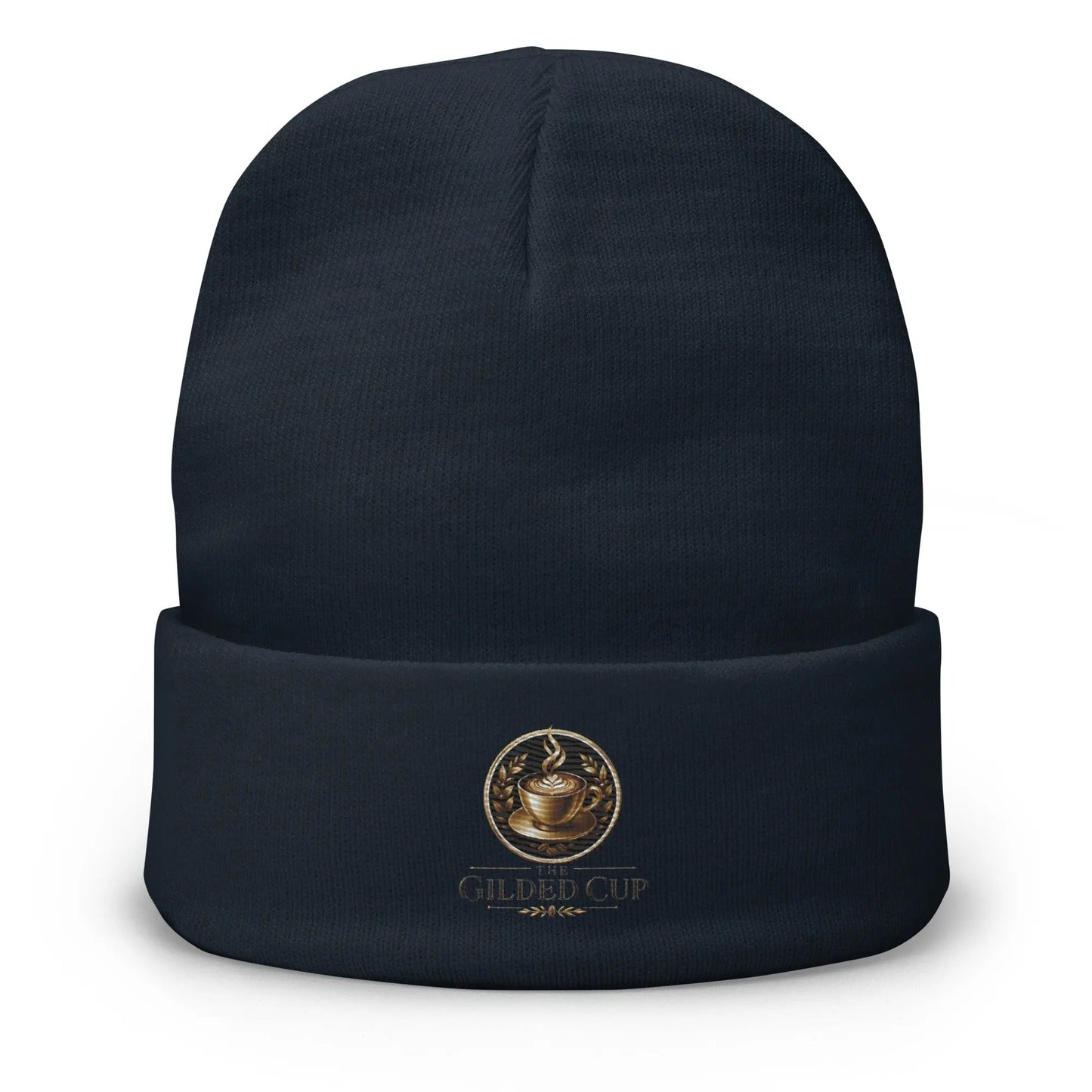 Embroidered Beanie - The Gilded CupEMBROIDERY