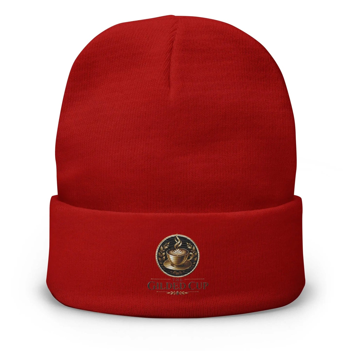 Embroidered Beanie - The Gilded CupEMBROIDERY