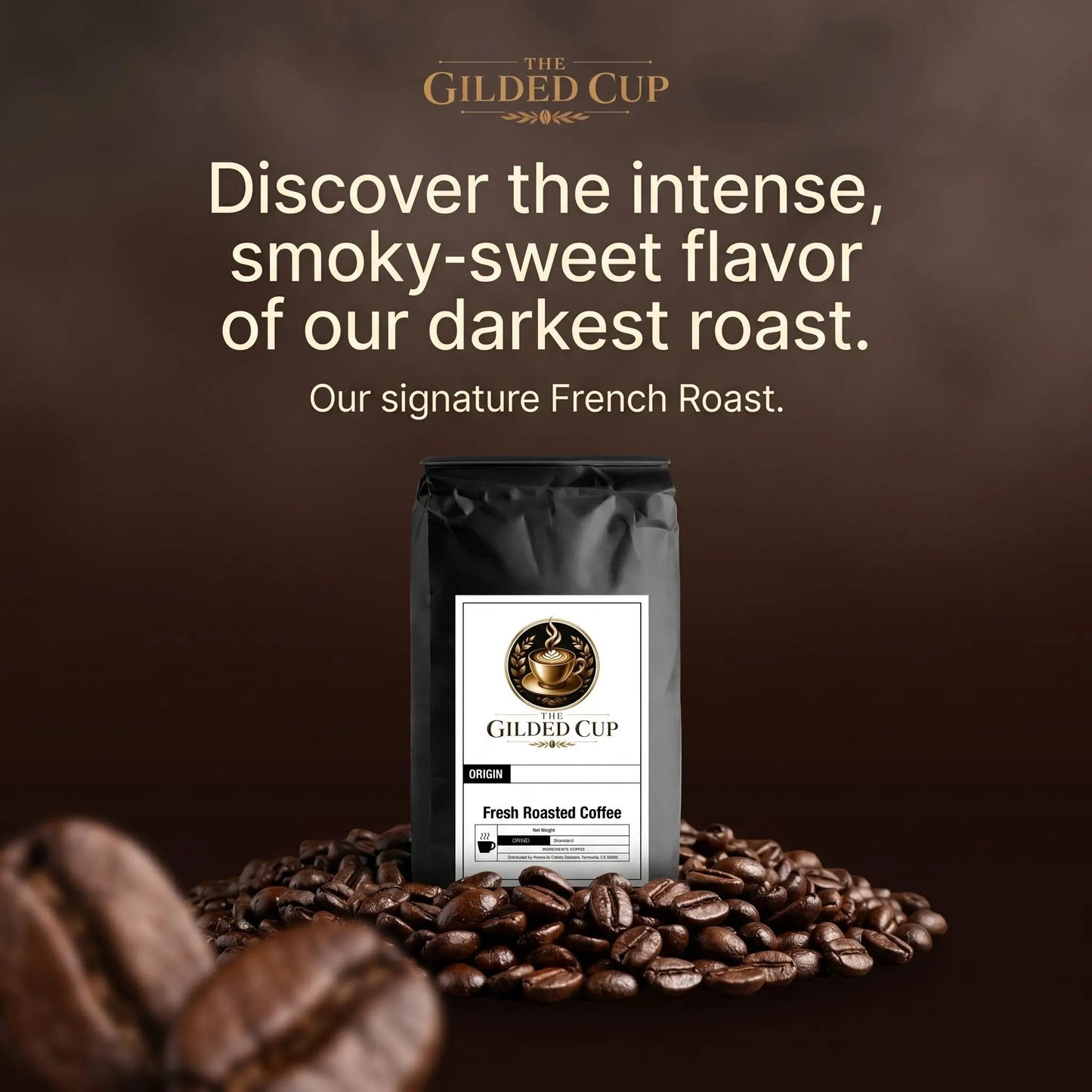French Roast - The Gilded Cup