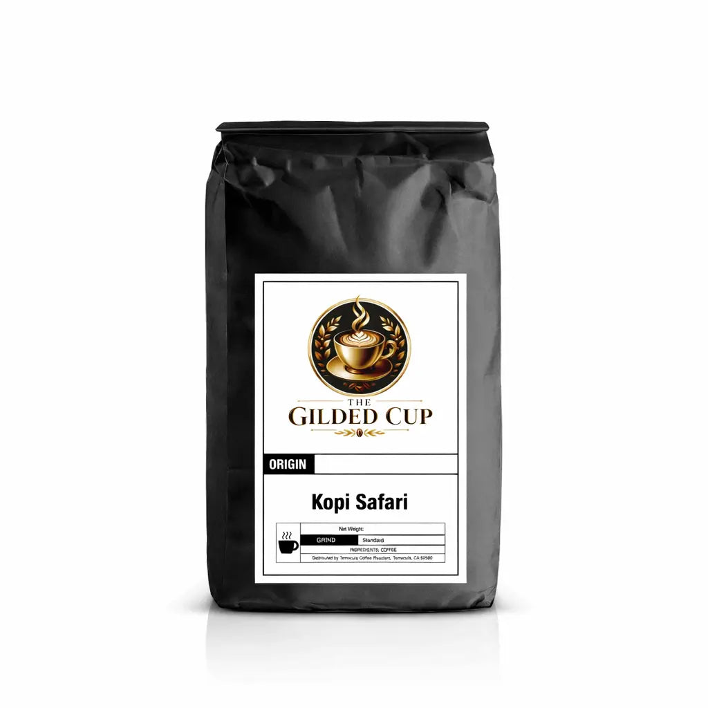 Kopi Safari - The Gilded Cup