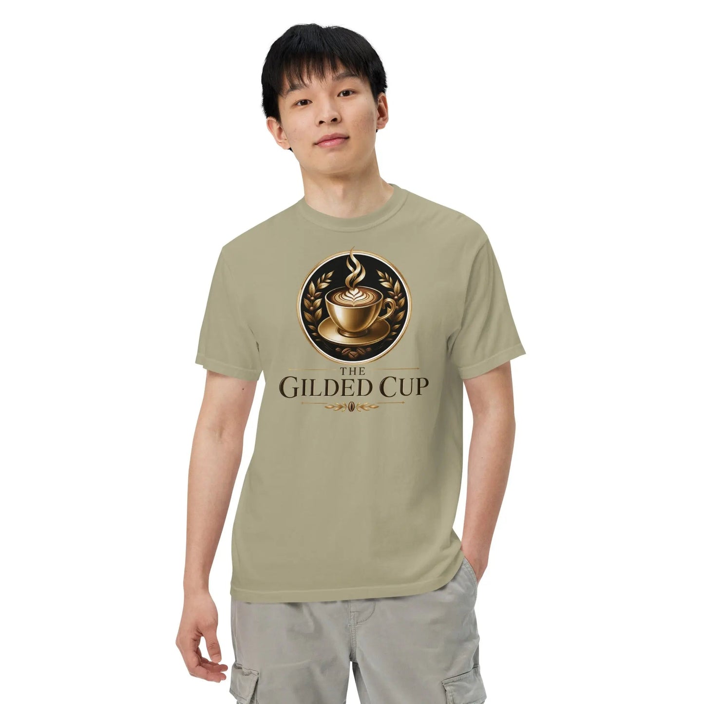 Unisex Garment - Dyed Heavyweight T-shirt - The Gilded CupT - SHIRT