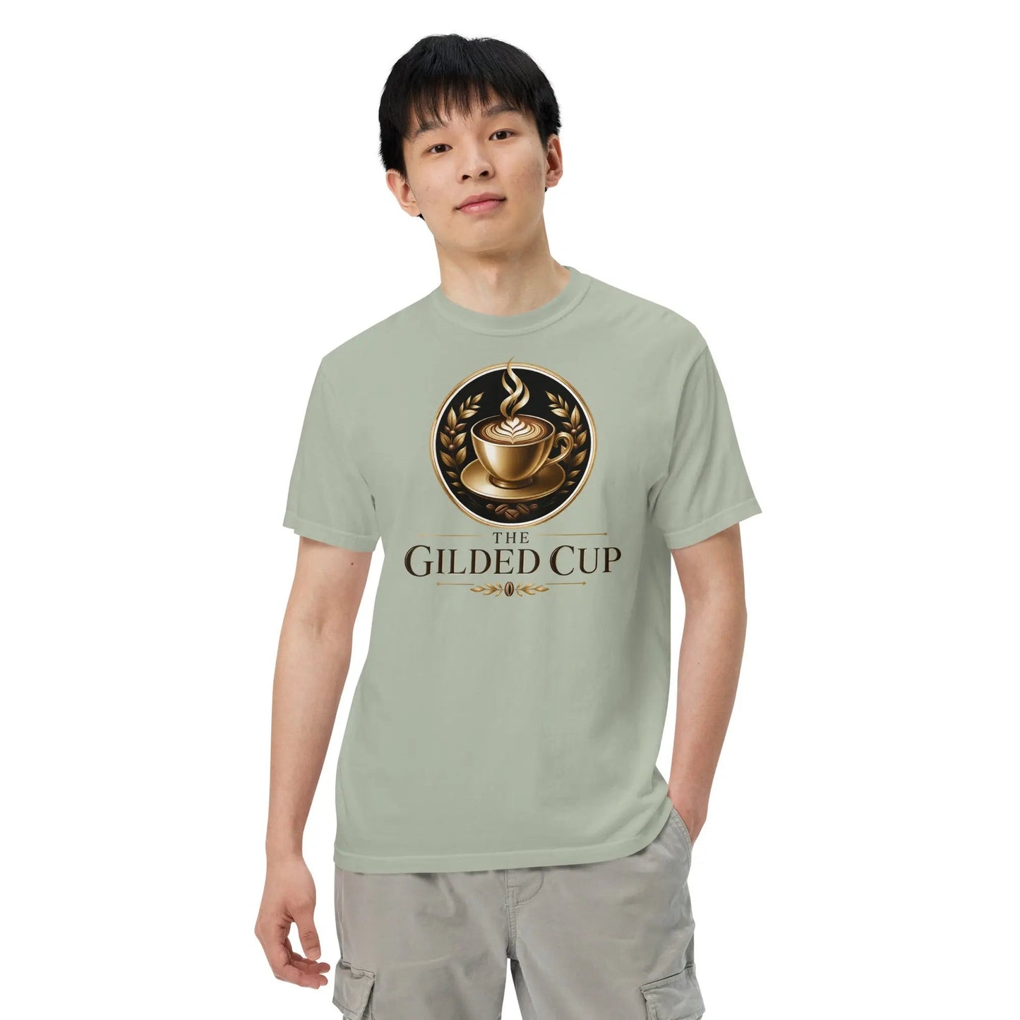 Unisex Garment - Dyed Heavyweight T-shirt - The Gilded CupT - SHIRT
