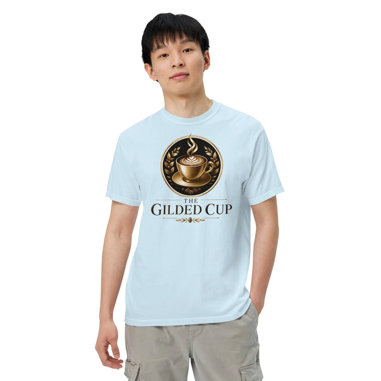 Unisex Garment - Dyed Heavyweight T-shirt - The Gilded CupT - SHIRT