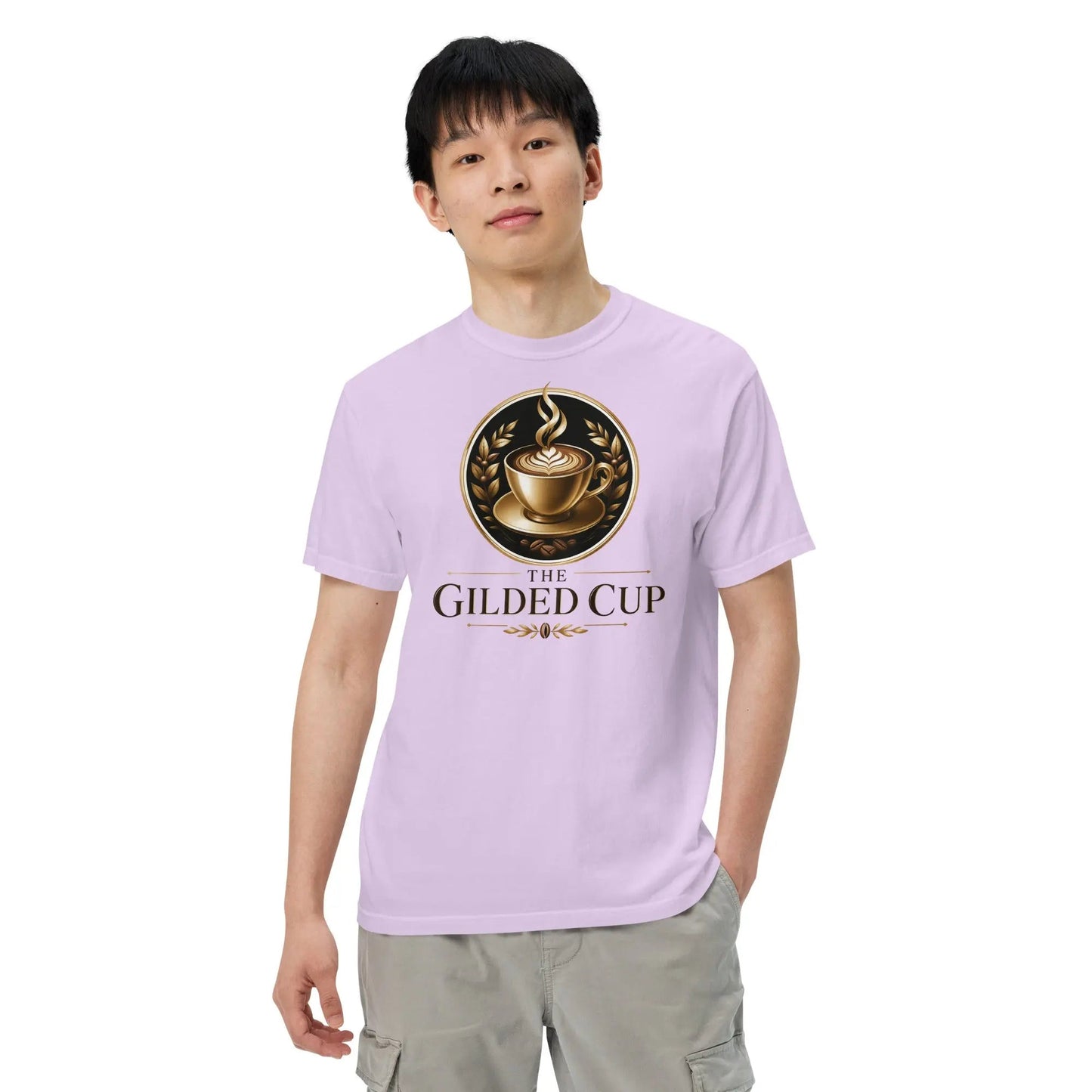 Unisex Garment - Dyed Heavyweight T-shirt - The Gilded CupT - SHIRT