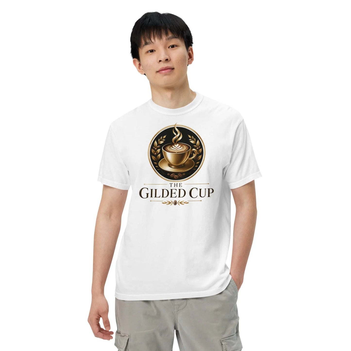 Unisex Garment - Dyed Heavyweight T-shirt - The Gilded CupT - SHIRT