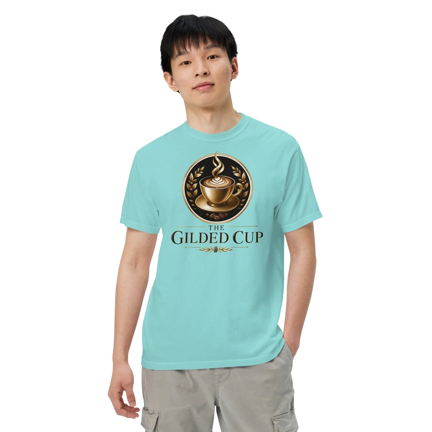 Unisex Garment - Dyed Heavyweight T-shirt - The Gilded CupT - SHIRT